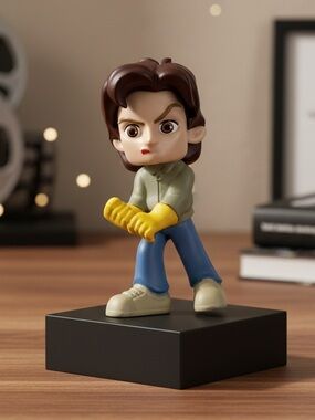 EUC Stranger Things Upside Down Capsule STEVE Figurine Collectible Netflix